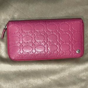 Puma Wallet Pink Leather